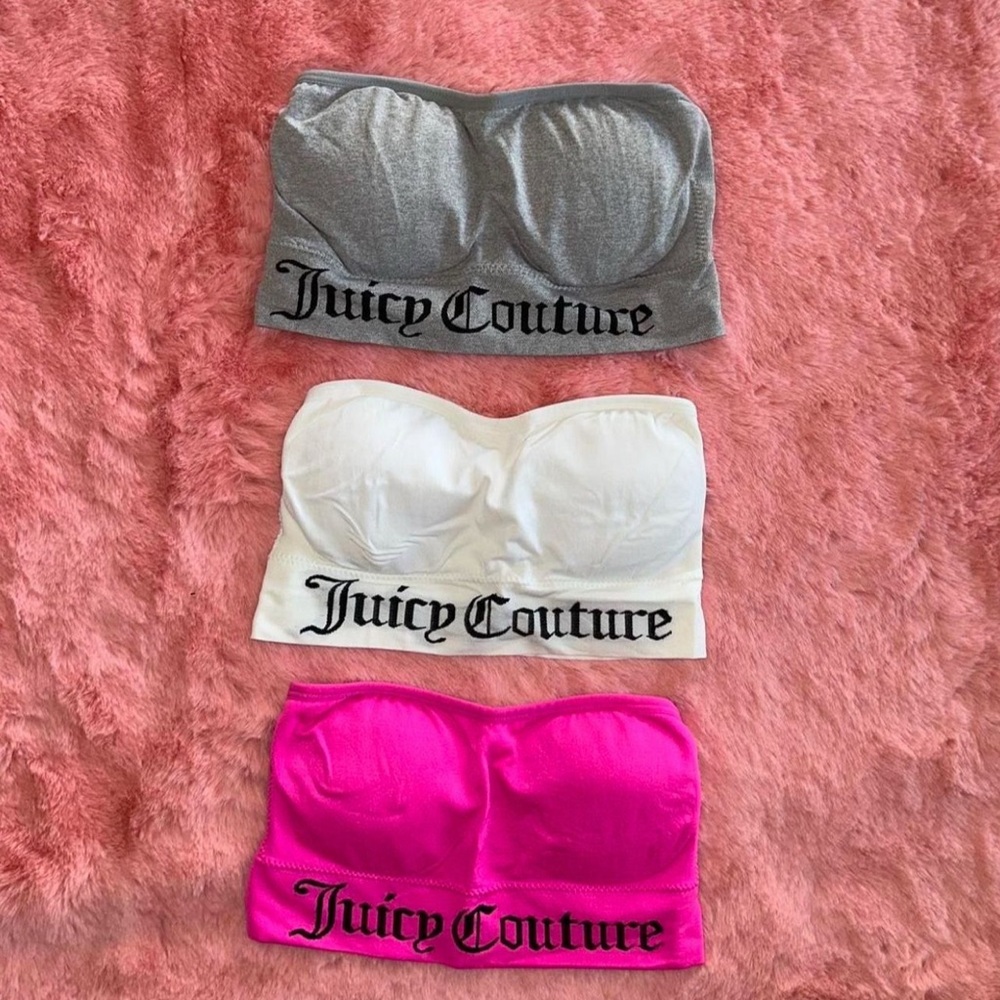 Juicy Couture Tri-Color Bandeau Set